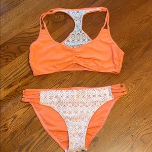 Coral bikini